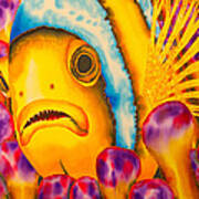 Yellow Clownfish Poster