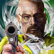 Yesterday Is Gone And Walter White Is Breaking Bad Poster
