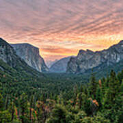 Yosemite Sunrise Poster