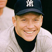 Mickey Mantle Smile #1 Poster