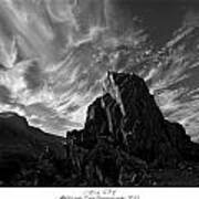 Big Sky - Snowdonia Poster