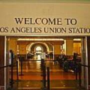 Union Station Los Angeles Poster