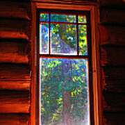 Cabin Window #1 Poster