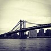 Manhattan Bridge - Ny #1 Poster