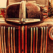 Nostalgic Rusty Old Ford Truck . 7d10281 Poster