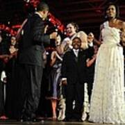 President And Michelle Obama Dance #1 Poster
