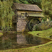 The Bromley Mill At Cuttalossa Farm Poster