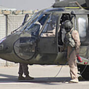 A Uh-60 Blackhawk Medivac Helicopter #12 Poster
