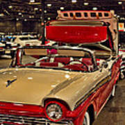1957 Ford Fairlane Retractable Hardtop Lucy Poster