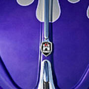 1960 Volkswagen Vw Bug Hood Emblem Poster