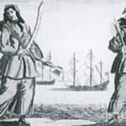 Anne Bonny And Mary Read, 18th Century #2 Poster