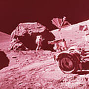 Apollo 17 Moon Landing #3 Poster