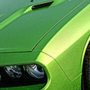 2011 Dodge Challenger Srt8 - Green With Envy Poster
