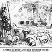 Secession Cartoon, 1861 #3 Poster