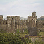 Conwy Castle #4 Poster