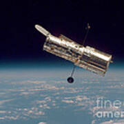 Hubble Space Telescope #7 Poster