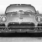 62 Corvette Poster