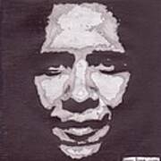 Abstract Obama Poster