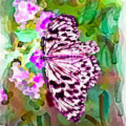 Almost Abstract Butterfly Poster