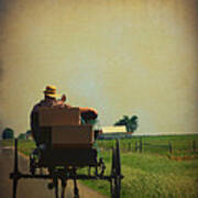 Amish Life Poster