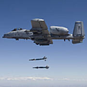 An A-10c Thunderbolt Releases Two Poster