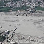 An Aerial View Of Damage Caused Poster