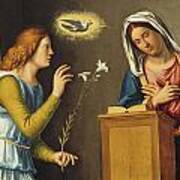 Annunciation To The Virgin Poster