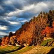 Autumn In Southtyrol Poster