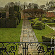 Avebury Manor Topiary Poster