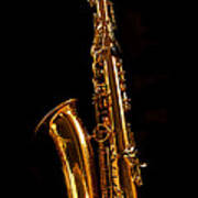 Backside Of My Sax Poster