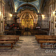 Baroque Church In Savoire France 4 Poster