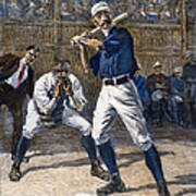 Baseball, 1888 Poster