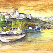 Boat In Agia Galini 03 Poster