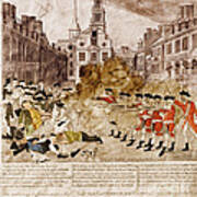 Boston Massacre 1770 Poster