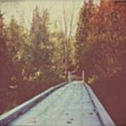 #bridge #nature #autumn #autumntrees Poster