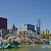 Buckingham Fountain Chicago Poster