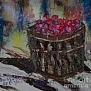 Bushel Of Snow Apples - Sold Poster