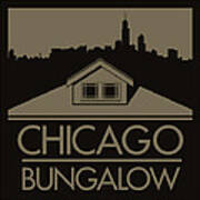 Chicago Bungalow Poster