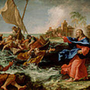 Christ At The Sea Of Galilee Poster