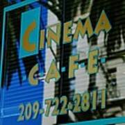 Cinema Cafe Poster