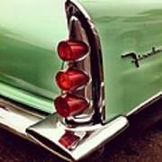 Classic Car Tail Lamp Poster