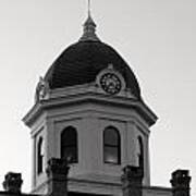 Clock Tower Iv Bw Poster