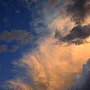 Clouds In The Spring Sky Poster