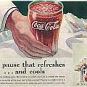 Coca Cola 1937 Poster