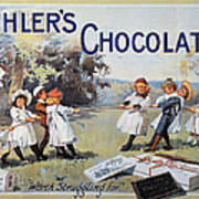 Cocoa Chocolate Ad, 1900 Poster