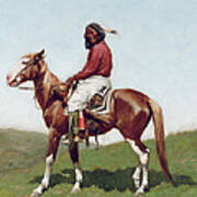 Comanche Brave Poster