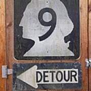 Detour To Highway 9 Poster