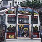 Diablo Rojo Bus Panama City Poster