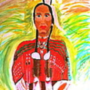 Eagle Feather Native American Poster