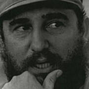 Fidel Castro, Cuban Revolutionary Poster